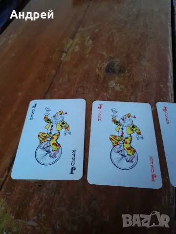 Стари карти Жокер #3, снимка 2 - Колекции - 48210023