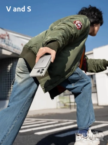 Външна батерия Baseus Picogo AM41, ултра тънка 10000mAh Qi2 Magsafe външна батерия 15W безжична, бър, снимка 7 - Външни батерии - 51846650