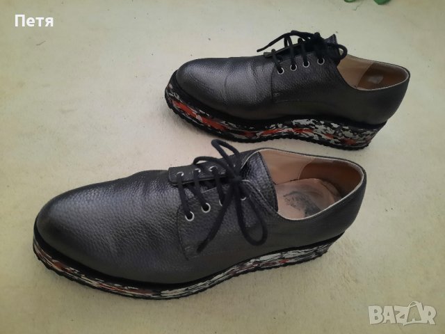 дамски обувки черни естествена кожа