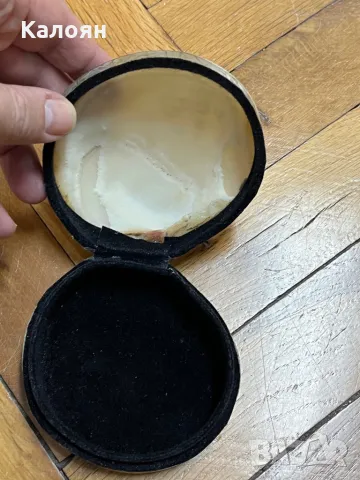 Винтидж Седефена кутийка Мида за бижута от Бали, снимка 6 - Други - 48655915