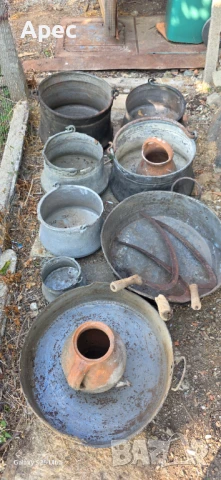 Стари Бакъри- Тави- Сърпове- Гърнета, снимка 8 - Антикварни и старинни предмети - 50658331