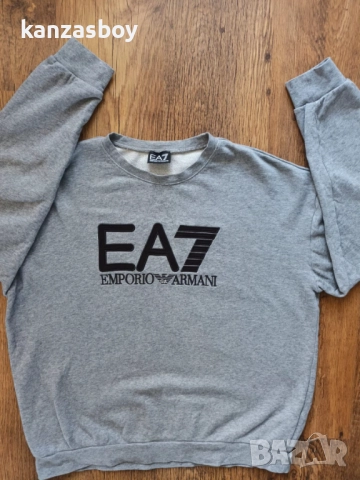 EMPORIO ARMANI - страхотна мъжка блуза р-р L, снимка 3 - Суичъри - 51959379