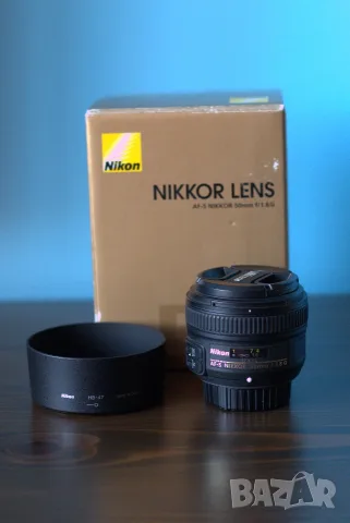 Обектив Nikon AF-S 50mm f1.8G