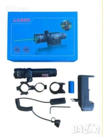 Зелен лазерен с батерия и USB зареждане - Прецизност и удобство в едно, снимка 4 - Друга електроника - 52819883