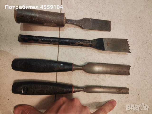 Дърводелски длета и две рендета, снимка 11 - Други инструменти - 53056245