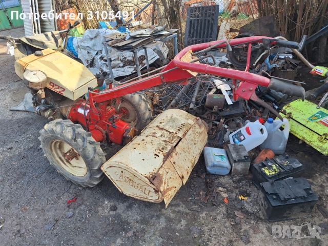 Мотоблок Pasquali ACME 15к.с.  фреза голям Italy, снимка 3 - Градинска техника - 49415663