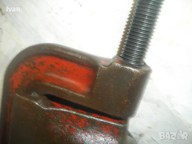 4" Цола Немски Масивен ТРЪБОРЕЗ за рязане на стоманени тръби ALARM  ОТЛИЧЕН 65см/4,5 кг Захват 14см, снимка 15 - Други инструменти - 47325806