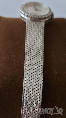 Златен часовника с брилянти Лонжин, снимка 8 - Дамски - 52890090