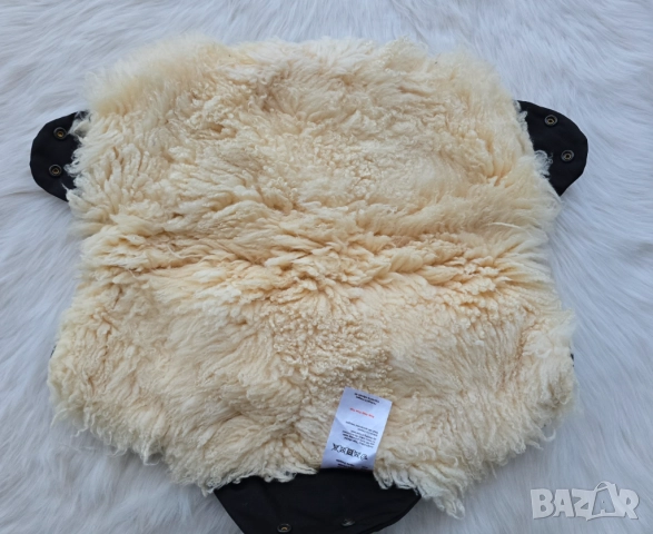 Маншон за ръце за бебешка количка овча кожа - НОВ, снимка 4 - Детски колички - 52982584