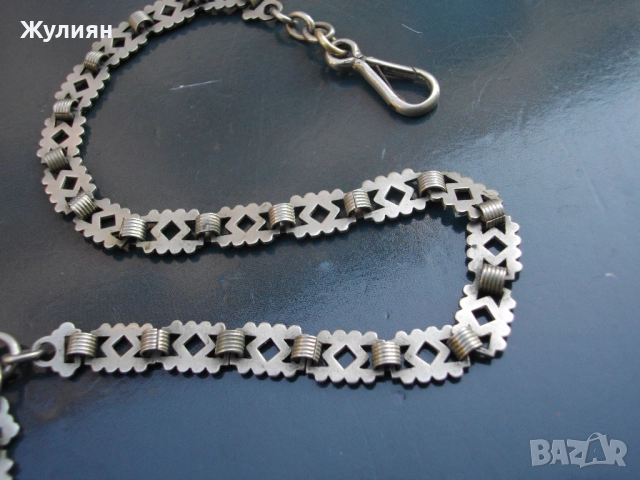 СТАР КЮСТЕК ЗА ДЖОБЕН ЧАСОВНИК, снимка 7 - Антикварни и старинни предмети - 52127775