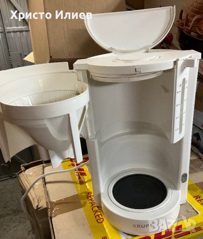 Кафемашина Krups за шварц кафе с кана за 10 чаши кафе, снимка 13 - Кафемашини - 39851323