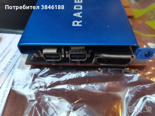 AMD Radeon Pro WX3100 4GB GDDR5 Low-Profile, снимка 5 - Видеокарти - 42252025