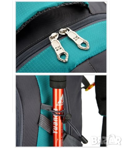 туристическа раница водоустойчива къмпинг поход планина преход туризъм, снимка 5 - Други спортове - 42474226