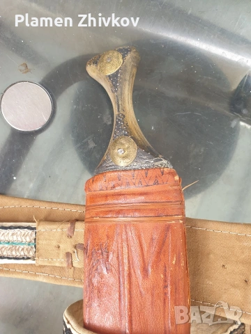 Стара сомалийска джамбия , снимка 3 - Антикварни и старинни предмети - 53604832