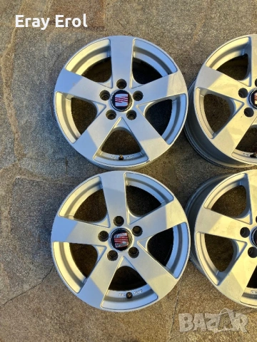 14 джанти 5х100 Seat Ibiza Leon Cordoba Toledo 5х100 VAG Сеат Ибиза Леон Кордоба, снимка 5 - Гуми и джанти - 53300890