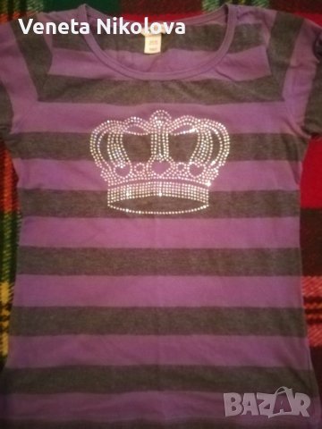 Тениска с апликация