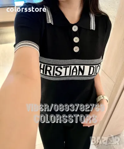 Дамска блуза Cristian Dior-VL104te, снимка 2 - Тениски - 47767865