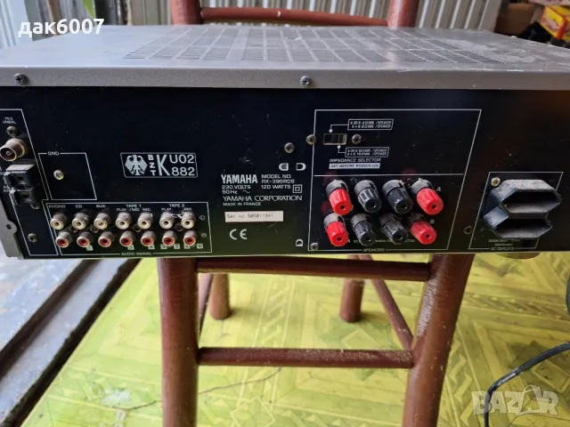 Стерео ресивър Yamaha RX-396RDS, снимка 6 - Ресийвъри, усилватели, смесителни пултове - 48188885