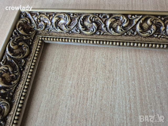 Барокова златна рамка за гоблен картина огледало 10, снимка 4 - Картини - 53096135