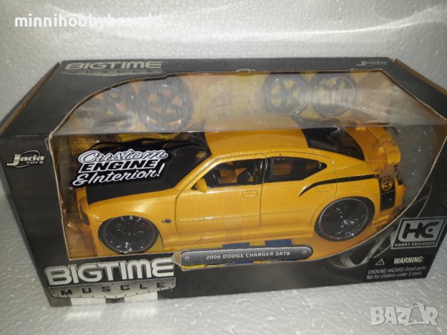 DODGE CHARGER SRT8 HEMI 6.1L 2006 JADA 1.24 , снимка 2 - Колекции - 39340582