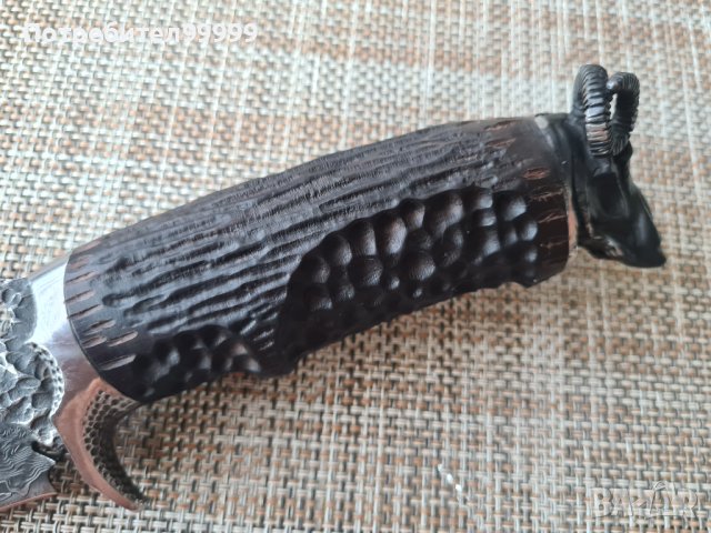 Нож от дамаска стомана , снимка 8 - Ножове - 41839627