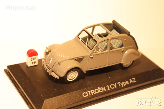 1/43 CITROEN 2 CV TYPE AZ КОЛИЧКА МОДЕЛ, снимка 6 - Колекции - 53054010