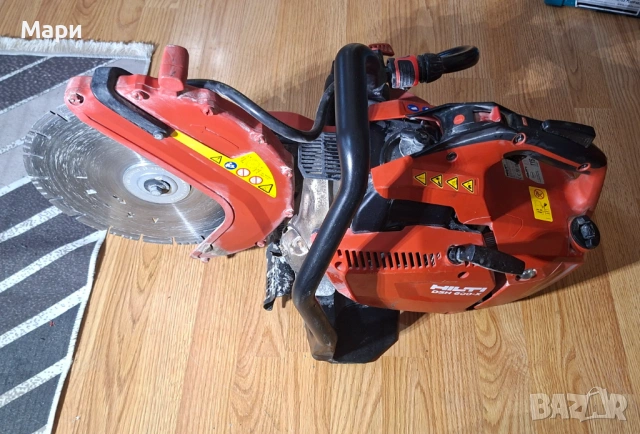 Hilti DSH 600 x с помпа бензинов фугорез, снимка 7 - Други инструменти - 53305693