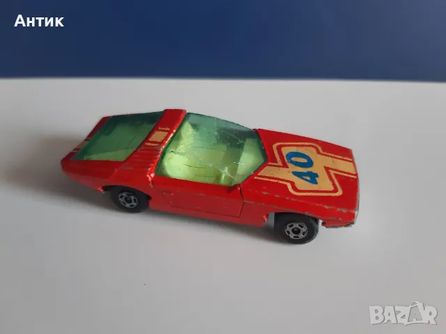 Mетална Количка MatchBox Англия Vauxhall Guldsman 1971 год., снимка 4 - Колекции - 47395982