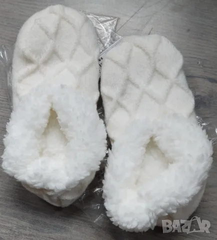 Дебели и топлещи уплътнени неплъзгащи се дамски чорапки за вкъщи, снимка 4 - Бельо - 48965036