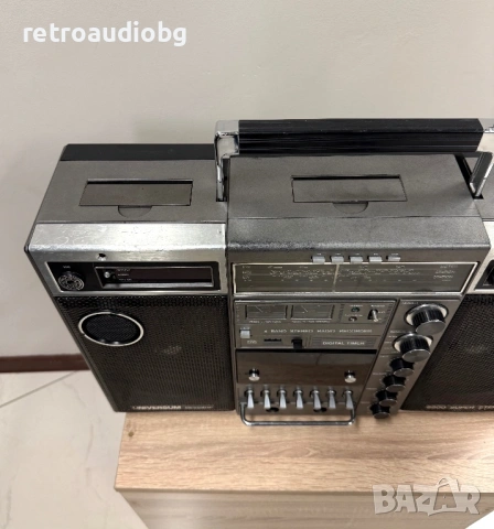 🔊Ретро масивен радиокасетофон Boombox Universum Senator 8800 - (SANYO)🔊, снимка 4 - Радиокасетофони, транзистори - 53802549