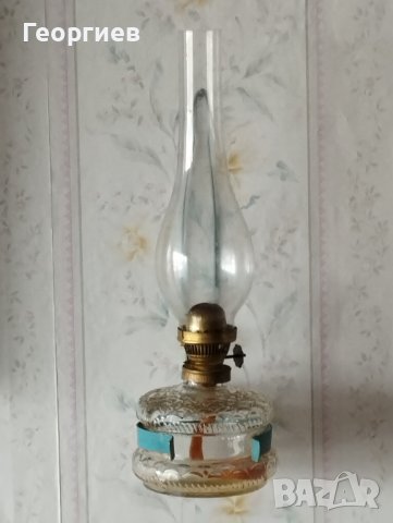 Полилей за стена.Стара газена лампа.Нощни лампи., снимка 4 - Полилеи - 39587822