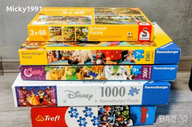 Детски пъзели Ravensburg, Schmidt , Disney 