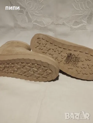 ДАМСКИ ЗИМНИ БОТИ, цвят пудра1 топла подплата, снимка 5 - Дамски боти - 48194339