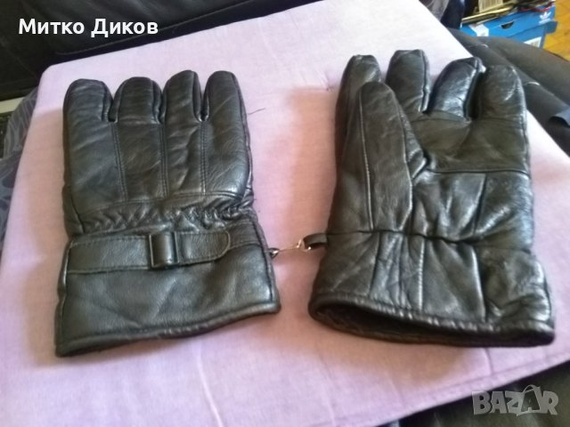 Зимни ръкавици естествена кожа №10 нови