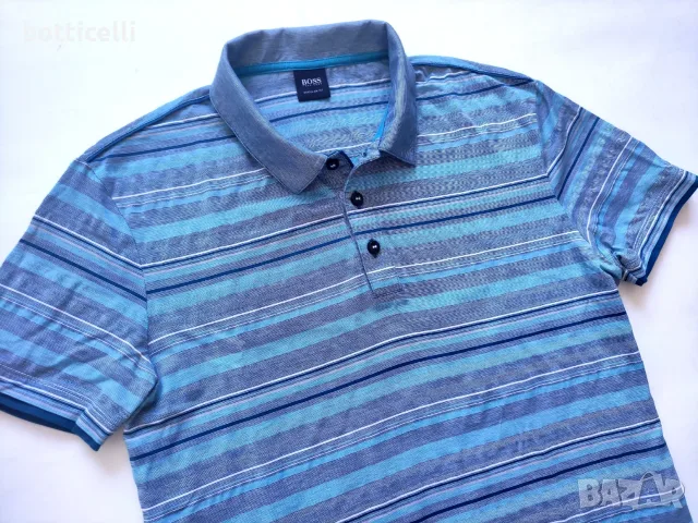 Hugo Boss Polo Shirt Mens - M - оригинална мъжка тениска, снимка 2 - Спортни дрехи, екипи - 55878355