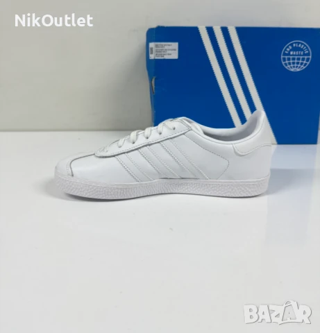 Adidas Gazelle White, снимка 2 - Кецове - 50807548
