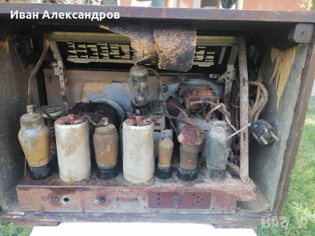 Старо немско радио Blaupunkt, снимка 6 - Антикварни и старинни предмети - 50994743