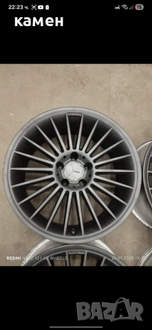 Оригинални AMG джанти 18 цола за Мерцедес CLS W219 - E W211, снимка 3 - Гуми и джанти - 53639243
