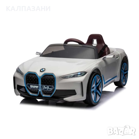 Кола Акумулаторна 12V BMW  JE1009 с родителски контрол Бяла, снимка 2 - Коли, камиони, мотори, писти - 51665286