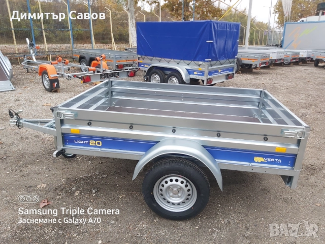 Туристическо, самосвално ремарке VESTA LIGHT 20, снимка 4 - Ремаркета - 51964476