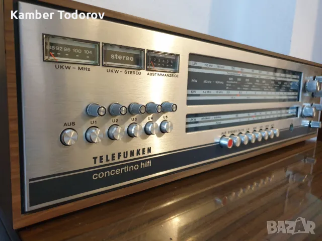 Telefunken 201v, снимка 3 - Ресийвъри, усилватели, смесителни пултове - 48686661