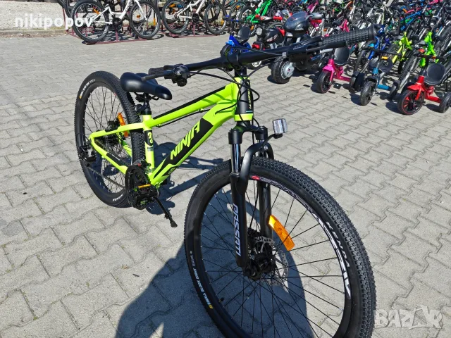 Промо велосипед 26" Passati NINJA жълт, снимка 4 - Велосипеди - 56255787