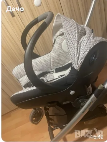 Детска количка Bebe Comfort с два коша в много добро и запазено състояние 