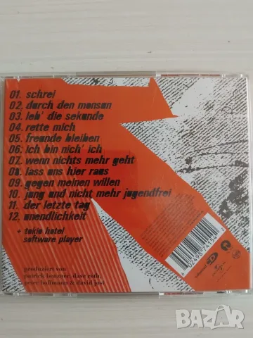 Tokio Hotel - Schrei - оригинален диск музика, снимка 2 - CD дискове - 56301364