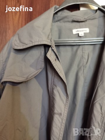 Сиво дамско яке за пролет, есен, снимка 4 - Якета - 41481427