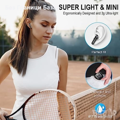 Нови бъдс Безжични слушалки Bluetooth 5.3 с ENC микрофон и 48 часа работа Кутия за зареждане, снимка 5 - Bluetooth слушалки - 52465581