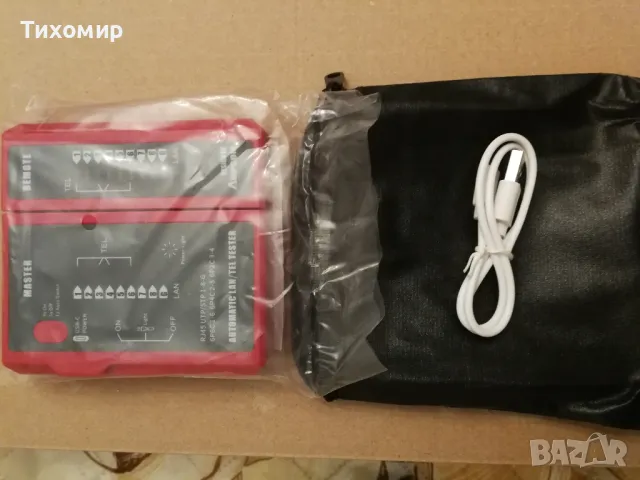 Тестер за мрежови кабели, снимка 3 - Друга електроника - 47625105