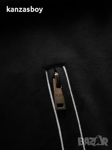 hugo boss jacket zip - страхотно мъжко горнище КАТО НОВО М, снимка 5 - Спортни дрехи, екипи - 48003410