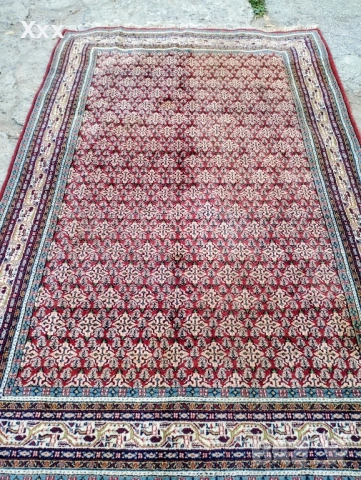 Ръчно тъкан вълнен персийски килим.Ирански., снимка 2 - Килими - 51713706