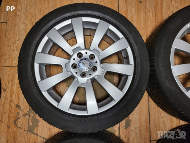Mercedes GLK 19" 5x112 спорт пакет оригинални джанти Мерцедес ГЛК, снимка 5 - Гуми и джанти - 52974849
